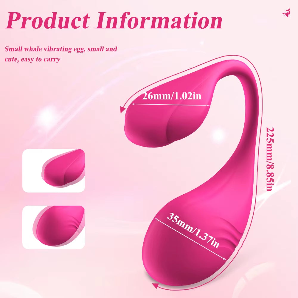 Wireless Bluetooth G Spot Vibrator for Women Dildo APP Remote Control Wear Vibrating Egg Clit Female Panties Sex Toys for Adults