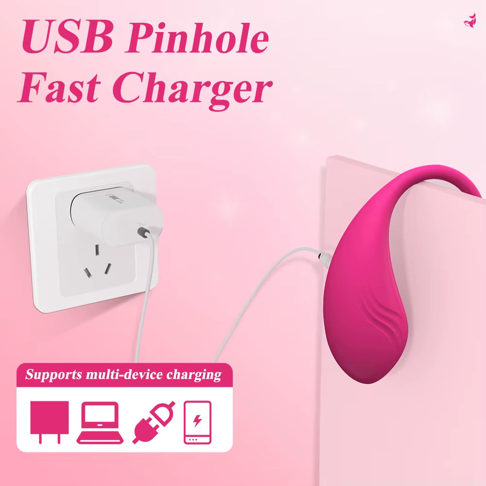 Wireless Bluetooth G Spot Vibrator for Women Dildo APP Remote Control Wear Vibrating Egg Clit Female Panties Sex Toys for Adults